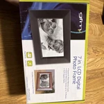 Gfm 7 Lcd Digital Photo Frame Black Interchangeable Fascia Memory Card. Fixed Price $39.99.