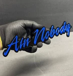 Custom Laser-multicolor Personalized Name! Cut 3D Acrylic Emblem Badge For Car. Fixed Price $29.02.
