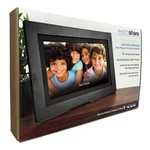 Brookstone Photoshare 14 Wireless Wifi Smart Digital Picture Frame - Black. Fixed Price $69.86.