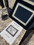 Pandigital PAN812-B Picture Frame Works, Adapter & Manual Included. Fixed Price $29.99.