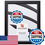 Craig Frames 7171610BK By 22-INCH Poster Wood Grain Finish 0.825-INCH. Fixed Price $46.19.