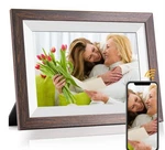 Ciowain Frameo 10.1 Inch Wi-fi Digital Picture Touchscreen 16GB Brown. Fixed Price $59.95.