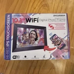 Digital Photo Frame 10.1 Sylvania Hi-res Resolution Ips Touchscreen Nixplay. Fixed Price $39.99.