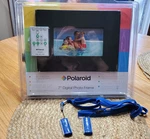 Polaroid CPA-00711S 7" Digital Picture Frame With (2) Bonus 1.0 Gb Cards Black. Fixed Price $29.99.