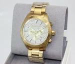 New Authentic Michael Kors Layton Gold Crystals Pave Glitz MK8873 Men's Watch. Fixed Price $99.99.