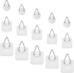 15PCS Self Adhesive Picture Hangers, No Nails Damage-free Wall Hooks For Frames. Fixed Price $9.43.