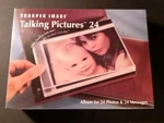 Sharper Image Talking Pictures Album For 24 Photos, Record Voice Messages New. Fixed Price $24.90.