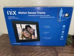 Nix 8 Digital Motion Sensor Photo Frame X12C- W/ Looped Albums. Fixed Price $18.95.
