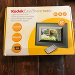 Kodak Easyshare SV811 Inch Digital Picture Frame 128MB MP3 Video Remote Black. Fixed Price $34.99.