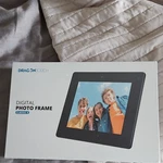 Dragon Touch Classic Digital Photo Frame 8" Lcd Wi-fi 16GB Black Usb. Fixed Price $25.00.
