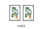 Pack Mainstays 24X36 Black Poster Wall Mount Display Frames. Fixed Price $35.19.