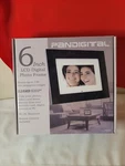 Pandigital PAN602-W Lcd Photo Picture Video Frame 6" Inches Black New. Fixed Price $19.99.