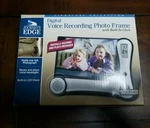 Journeys Edge Digital Voice Recording Photo Frame With Built Clock. Fixed Price $6.50.