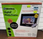7" Vextra DP-72 Digital Photo Frame W/ Remote, Clock & Speakers New In Box!. Fixed Price $15.00.