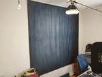 2 Kate Backdrops Dark Blue And Gray Stone Texture Abstract 6.5FT. Fixed Price $75.00.