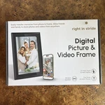 Right In Stride Black Digital Picture & Video Frame. Fixed Price $24.99.