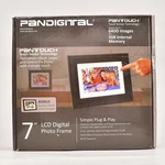 Pandigital Pantouch 7" Lcd Photo Two Frames 1GB Memomy Sd Card Rem. Fixed Price $13.00.