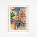 Visit Sydney Australia Travel Vintage Wall Art Poster Print. Rare. Fixed Price $52.04.