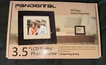 Pandigital 3.5 Lcd Photo Frame Compact Plug & Play Stores 40 Images. Fixed Price $15.00.