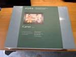 Aura Carver Gravel Wifi Digital Black Picture Frame 10.5"X2.1 X7.3 New Sealed. Fixed Price $120.00.