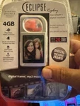 Brand New Eclipse Replay Silver 4GB MP3 Player Video Digital Picture Keychain. Fixed Price $34.99.