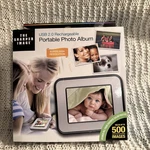 New The Sharper Image Usb 2.0 Rechargeable Portable Photo Album Box Opened By Me. Fixed Price $8.00.