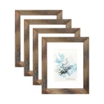 Kaiwin 100% Solid Wood Brown 8X10 Picture Frame 4 Pack - Display 5X7 .... Fixed Price $38.73.