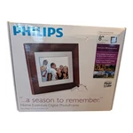Philips Brown Frame 8 Inches Lcd Panel Digital Stores 1000 Photos. Fixed Price $33.96.