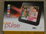 Kodak Pulse 7" Digital Photo Frame Wifi Touchscreen Black New Factory Sealed. Fixed Price $34.76.