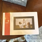Amor Hd Ips Touchscreen Digital Photo Frame Black Large Storage Fast Transfer. Fixed Price $39.00.