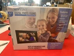 Vivitar Wifi 7" Touch Screen Digital Photo Frame-android Ios Compatible-new. Fixed Price $29.99.