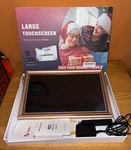 Uhale 15.6 Digital Picture Frame 64GB 1920X1080 Wifi Photo Rose Gold Pink. Fixed Price $60.00.
