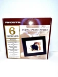 New Black Pandigital 6" Picture Frame W/remote, 128 Mb Int. Memory. Fixed Price $30.00.