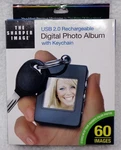 Sharper Image Usb 2.0 Rechargeable Black Digital Photo Album (new). Fixed Price $5.00.