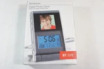 Brookstone Digital Photo Clock 1.4 Inch Lcd, Brand New. Fixed Price $19.99.