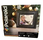 Polaroid Digital Picture Frame Distressed Black Wood PDF-800DB. Fixed Price $39.99.