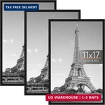 Upsimples Picture Black 3 Pack, Scratch-proof Poster Frames. Fixed Price $27.99.