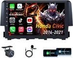 Jingelsye Car Stereo Radio For Honda Civic 2016-2021: 4CORE + 64G Rom 9 Inch. Fixed Price $125.99.