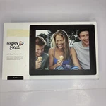 Nixplay Seed 8" Widescreen Wifi Cloud Digital Photo Frame W10B New Sealed. Fixed Price $45.99.