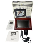 Giinii 7" Digital Picture Frame Desk Top Lcd Wood Model 070ABWG Usb Sd. Fixed Price $38.99.