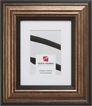 21307201 8.5 X 11 Inch Aged Copper And Black Picture Frame Matted To Display 6. Fixed Price $70.12.