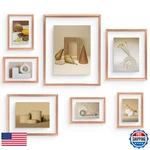 Frametory Floating Picture Frames Set - Rose Gold Metal Photo Real. Fixed Price $85.33.