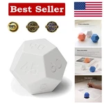 Mooas Dodecagon Ball Rechargeable Mini Timer (white), 11 Preset Time, De.... Fixed Price $45.77.