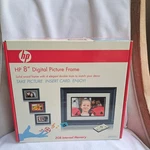 Hp 8" Digital Black Picture Frame 2GB Memory Remote Control New. Fixed Price $21.60.