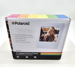 Polaroid 5" Digital Picture Frame, White. Fixed Price $19.00.