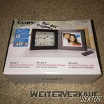 Coby DP5088 Deluxe 5" Digital Photo Frame & Clock W/ Multimedia Playback. Fixed Price $40.00.