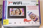 Bnib Sylvania SDPF7094 Inch Digital Picture Frame - Black Wifi, Touchscreen. Fixed Price $24.95.