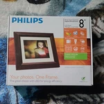 Philips SPF3482/G7 Home Essentials Digital Photo Mahogany Frame 8" Led Panel. Fixed Price $30.00.