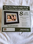 Pandigital 8" Lcd Photo Frame Black 128MB DPF80-2B. Fixed Price $20.00.
