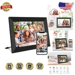 Frameo 10.1" Ips Touch Digital Photo 32GB Wifi, Auto-rotate Display. Fixed Price $135.99.